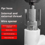 DN15 DN20 Pipe Threading Tool Hex Shank Die Internal External Threads 1/2&3/4 Water Pipes PPR PVC MPP Manganese Steel Detachable