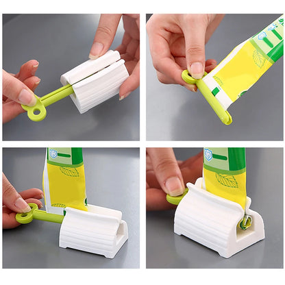 Plastic Toothpaste Squeezer Device Multifunctional Portable Toothpaste Tube Squeezer Manual Press Tools Bathroom Accessories