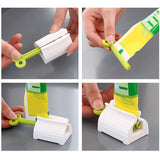 Plastic Toothpaste Squeezer Device Multifunctional Portable Toothpaste Tube Squeezer Manual Press Tools Bathroom Accessories
