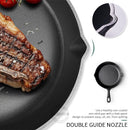 14/16/20cm Cast Iron Frying Pan,Non-stick Skillet Kitchen Fry Pot,Breakfast Pan Omelette  pancake pan,Induction Cooking Cookware