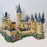 New Magic Hogwarts Castle Micro Building  Blocks Street View Architecture Creative MOC Model Kit  Kids Christmas Birthday Gifts