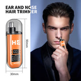 HIENA Electric Nose Hair Trimmer Rechargeable Mini Pocket Nose Ears Hair Shaving Eyebrow Trimmers Clipper Wet and Dry Haircut