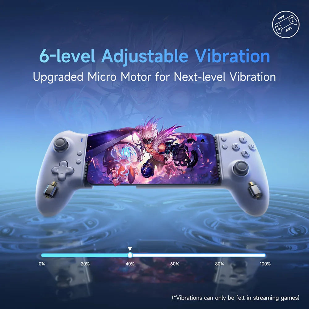 EasySMX M15 Mobile Phone Gamepad Type C Hall Mechanical Controller for Android Phone iPhone 15/16 Cloud Gaming Xbox Game Pass