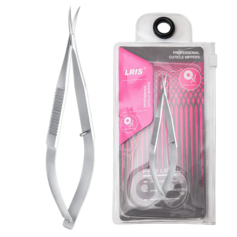 Russian Dovetail Scissors Beauty Nail Nail Removal Dead Skin Nail Barbs Curved StainlessSteel Spring Dead Skin Scissors