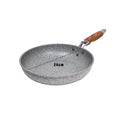 Durable Stone Frying Wok Pan Non-stick Ceramic Pot Induction Fryer Steak Cooking Gas Stove Skillet Cookware Tool for Kitchen Set