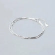 925 Sterling Silver Bracelet For Women Simple Bracelets Korean Jewelry Hot Fashion 