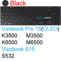 Keyboard Cover for ASUS Vivobook 15 Pro 15X OLED GO S S15 N6506 S5507 S5506 M5506 X1505 M1505 K3504 Silicone Protector Skin Case