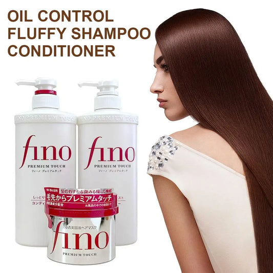 Fino Premium Touch Soaking Beauty Conditioner - Deep Repairing Dry Curly Damaged Hair Long-lasting Moisturizing Oil-controlled