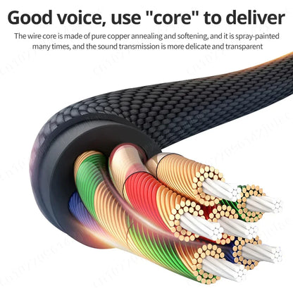 Adaptador de auriculares HiFi USB tipo C a conector de 3,5 mm, cable de audio USB-C de 3,5 mm, convertidor para iPhone 15, Samsung Galaxy, Huawei y Xiaomi.