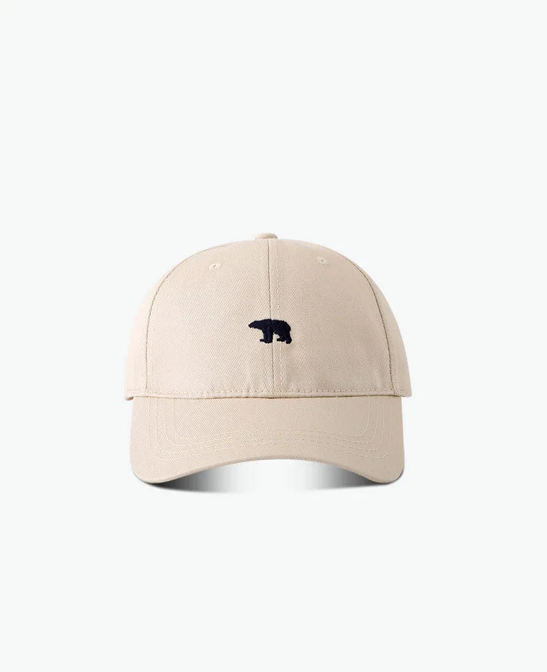 Stylish Bear Embroidered Baseball Cap Sun Protective Breathable Adjustable Ideal Casual Hat Men Women Unisex Baseball Cap