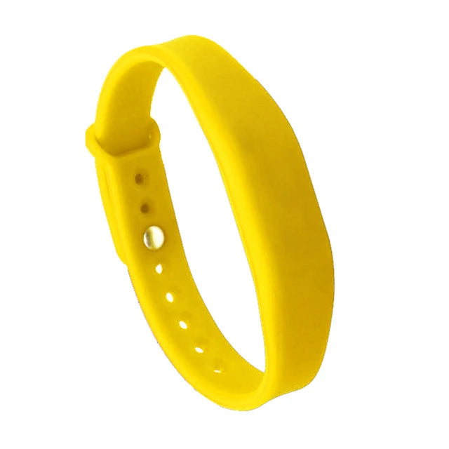 Pulsera NFC de silicona ajustable, pulsera NFC, NTAG215, RFID 