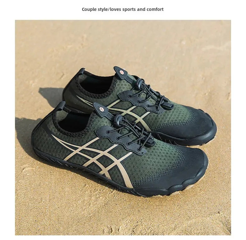 New Men's Hiking Sport Shoes Deep Squat Fitness Shoes Fishing Swimming Wading Shoes Surfing Diving Beach Five-Finger Shoes