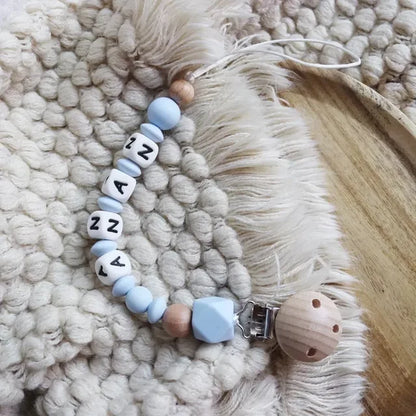 Personalized Name Pacifier Clip for Baby,Pacifier Clip,Pacifier Holder,Chain,Nordic,Custom,Gift,Toys for Newborn 