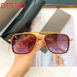 Original Factory DT SUBSYSTEM-TWO DTS142 With Brand Box Luxury Designer Stylish Driving Anti-Glare Square Men Women Sunglasses