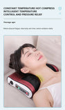 Electric Massage Pillow Neck Massager Multifunctional Neck Pillow Massage Device Relaxation Pillow Massager Neck Health Massager