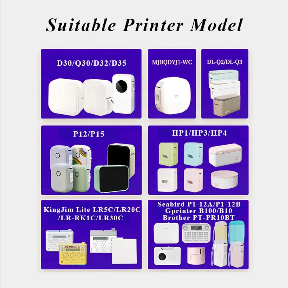 Phomemo D30 Q30/31 Mini Label Printer Paper Printing Label Waterproof Oilproof Scratch-Resistant Price Label Laser Sticker
