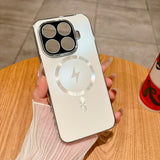 Luxury AG Frosted Non-Slip Magnetic Phone Case For Xiaomi 14 15 Ultra 15S 15T 14T 17 Pro Max For Magsafe Wireless Charge Cover
