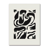 Cute Cats Pop Illustration Prints Canvas Painting Aesthetic Wall Art Pictures Home Room Dec Abstract Black Cat Drawing Poster