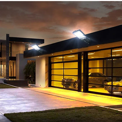1-6PCS Motion Sensor Solar Outdoor Lights Waterproof 117COB LED Security Wall Lights Street Lamps with 3 Mode Patio Garage Yard