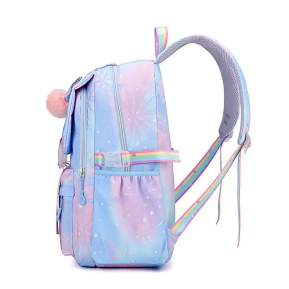 New Barbie Boy Girl Kids School Book Bags Women Bagpack Teenagers Schoolbags Canvas Travel Laptop Backpack