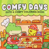 Coloring Book For Adults And Teens Halloween Theme Featuring Adorable Creepy Creatures In Cozy Moments For Relaxation Gift