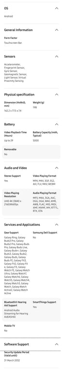 Samsung Galaxy A56 5G Middle East Version Exynos 1580, 6.7" Super AMOLED Display, 120Hz, 50MP Camera, 5000mA, NFC, IP67, No Char