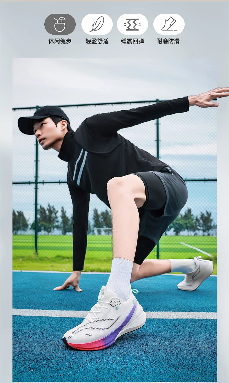 Men's Spring and Summer Soft Bottom Breathable Mesh sneaker Non-slip Wear-resistant Running Outdoor Casual Low-top Men's Shoes