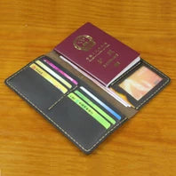 Luxury Handmade Genuine Leather Men Wallet Bifold Purse Male Wallets Short Money Clip Vintage Leather Money Bag with zip pocket