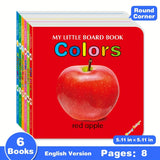 Baby Colorful Pattern Card Books Interactive Sensory Baby Toys Newborn Development Gift Accompanying Reading Early Education