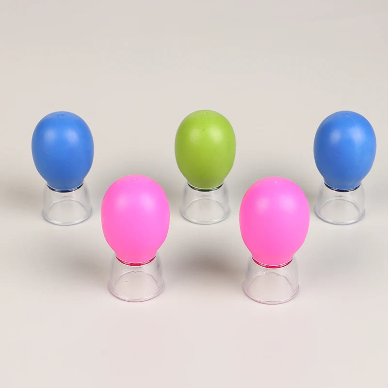 5Pcs Silicone Cupping Massage Cup For Body Face Neck Eye Massager Vacuum Tank Body Facial Care, Anti-aging Beauty Tool