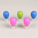 5Pcs Silicone Cupping Massage Cup For Body Face Neck Eye Massager Vacuum Tank Body Facial Care, Anti-aging Beauty Tool