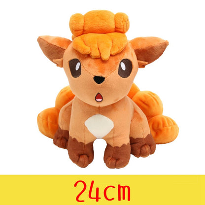 Peluche de Pokémon de alta calidad con etiqueta, dibujo animado de Pikachu, Charmander, Squirtle, Bulbasaur, muñeco de peluche, regalo para niños.