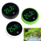 New Aquarium Self-Adhesive Thermometer Lcd Digital Fish Tank Mini Thermometers Large Screen Monitor Terrarium Temperature Meter