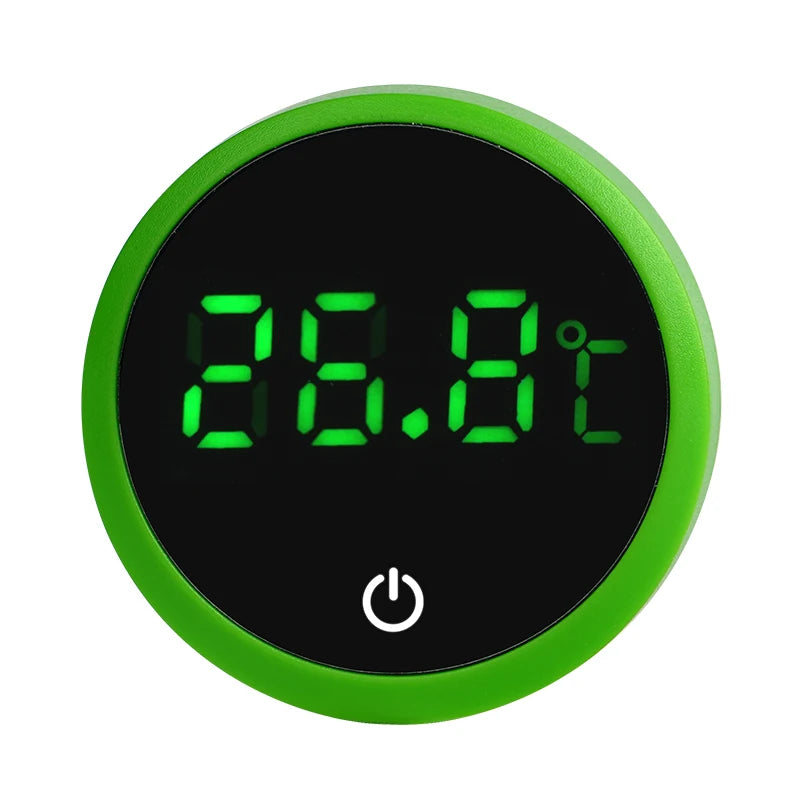 New Aquarium Self-Adhesive Thermometer Lcd Digital Fish Tank Mini Thermometers Large Screen Monitor Terrarium Temperature Meter