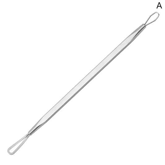Stainless Steel Blackhead Comedone Acne Blemish Extractor Remover Face Skin Care Pore Cleaner Needles Remove Tools