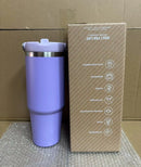 30 oz Premium Steel Travel Cup with Non-Slip Base - Car, Office, Hiking, Leak and Sweat Resistant Design