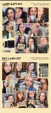 Gollee Eyelash Lifting Perm kit Natural Lashes Enhancer Long Lasting 4-6 weeks Black Lash Brow Tinting Perm Professional Makeup