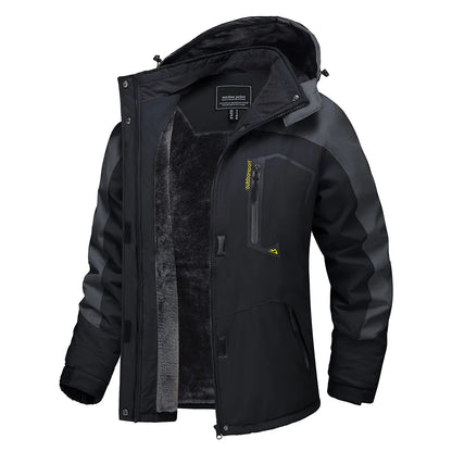 TACVASEN Chaqueta de esquí y snowboard de invierno para mujer, forro polar térmico, impermeable, informal, para trabajo, lluvia, cortavientos, parka