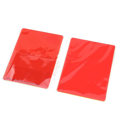 Silbato de árbitro de fútbol, ​​herramientas para tarjetas rojas y amarillas, balón de fútbol profesional, kit de árbitro de partido, equipo de supervivencia al aire libre