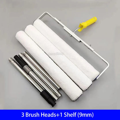 18inch Paint Roller Brush Short-Middle-Long Plush Painting Handle Tool For Wall Decorative 6MM/9MM Painting Handle Tool Support