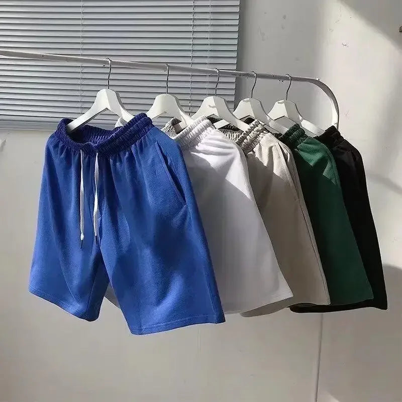 Trendy Brand Casual Loose-fit Men's Shorts Summer Home Comfort Sweatpants Sleepwear Stylish Five-piece Pants