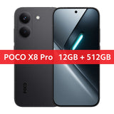 Global Version POCO X8 Pro 6500mAh battery W HyperCharge 50MP hand camera Supports NFC