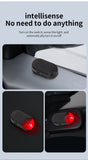 Car Fake Security Light Solar Powered Simulated Dummy Alarm Wireless Warning Anti-Theft Caution Lamp LED Blue/Red Flashing Light