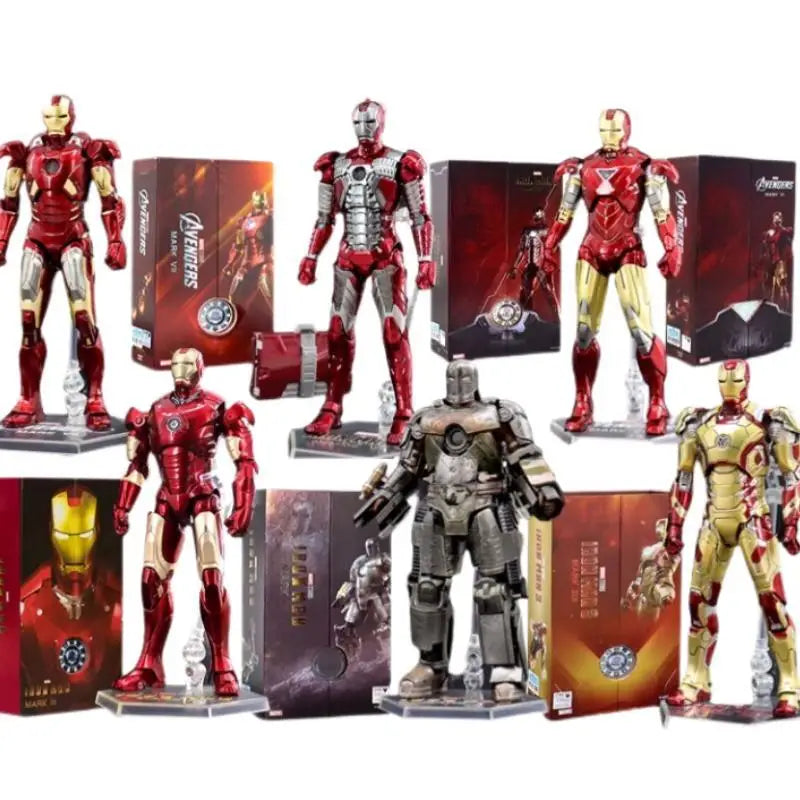 Figura de acción de Iron Man Legends, Mk42, War Machine, MK1, MK2, MK3, MK4, MK5, MK6, MK7, Avengers Spider-Man, Infinity War, ZD Original 