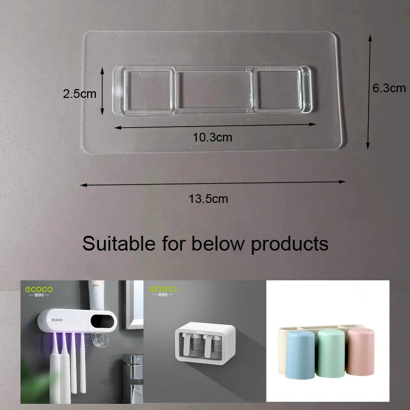 Sticker Adhesive Accessory for ECOCO Wall Mounted Storage Organizer Toothbrush Holder