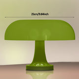 Classic Mushroom Table Lamp Modern Bauhaus Art Table Lamp Bedroom Bedside Lamp Danish Designer Orange Decorative Table Lamp