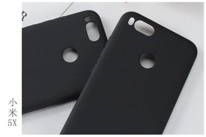 For Xiaomi Mi A1 Casess Frosted Matte Soft TPU Silicone Case Xiaomi Mi5X MiA1 Phone Protective Case