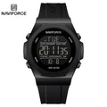 NAVIFORCE NF7117 Sports Watch for Men 5ATM Waterproof Multifunction Electronic Watch Men's LCD Digital Wristwatch