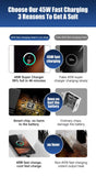 PD45W USB C Charger For Samsung Galaxy S24 S23 S22 S21 S20 Ultra S10 Plus FE Super Fast Charging Type C Charge Cable Accessories