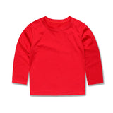 Boys Girls T Shirt Long Sleeves 1 to 2 3 4 5 6 7 8 9 10 11 12 13 14 Years 100% Cotton Toddler Boy Shirts for Teens Girl Clothes